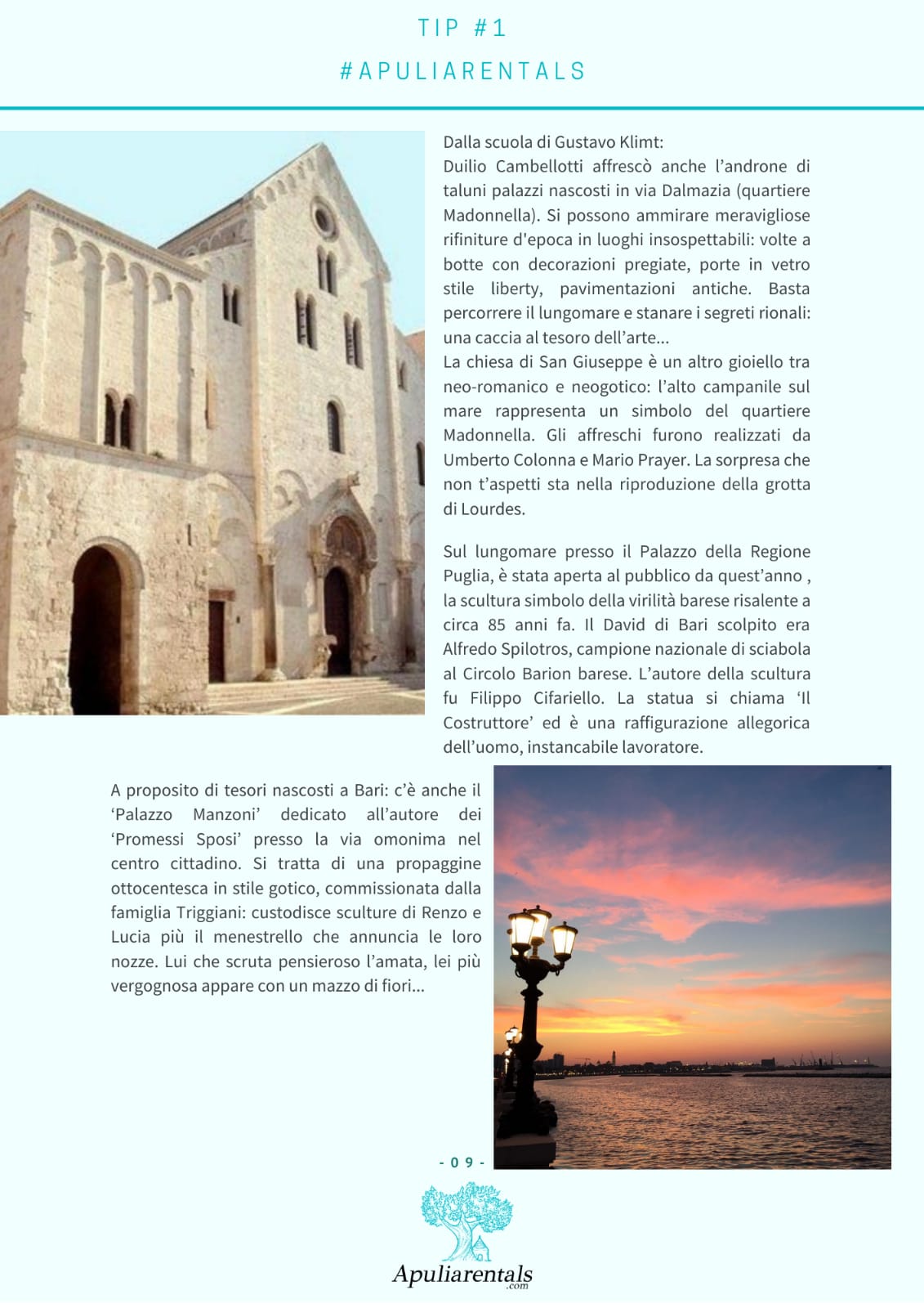 Turismo, viaggio allo scoperta di Bari città capoluogo (seconda parte)